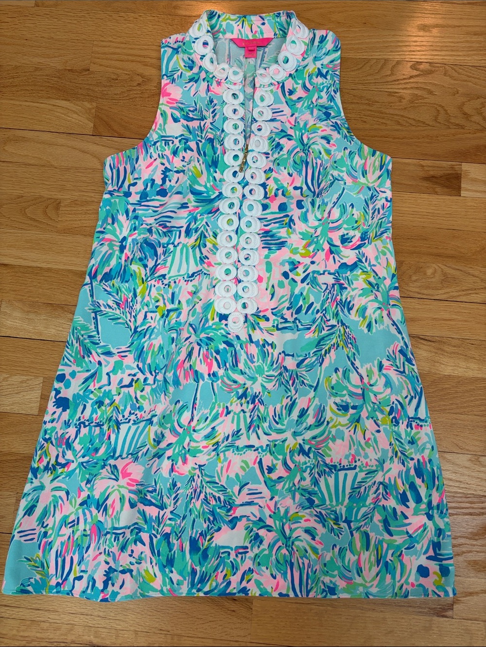 Lilly Pulitzer cabana cocktail Jane shift size 8 EUC